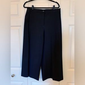 Ann Taylor size 10 high rise wide leg cropped pants.
